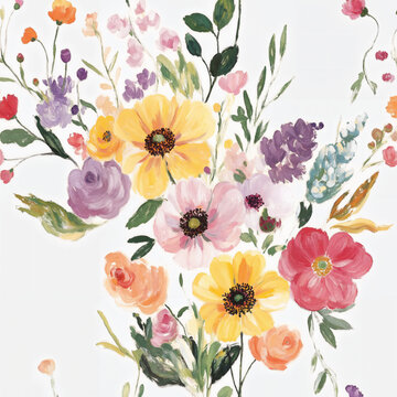 優(yōu)雅花卉插畫盛宴