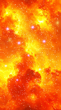 紅黃星空