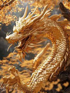 金色龍紋金龍蒼龍青龍