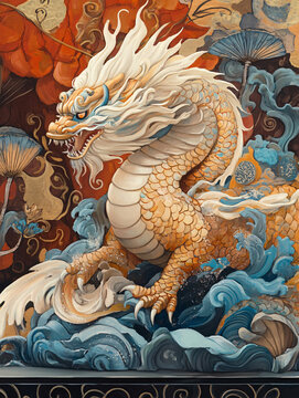 龍年國潮插
