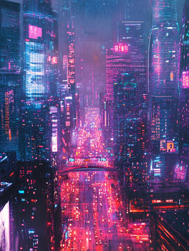 賽博朋克都市