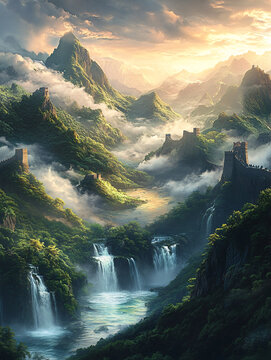 大氣高清意境山水