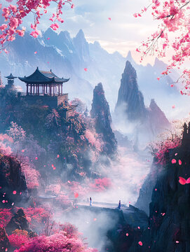 古風(fēng)場(chǎng)景春暖花開(kāi)