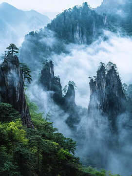 高山云海