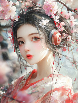 古風(fēng)美女頭像封面