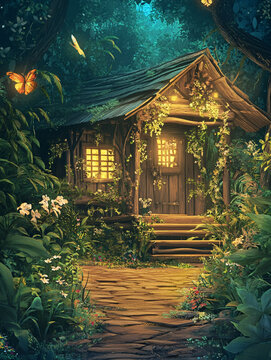 夢幻場景小屋