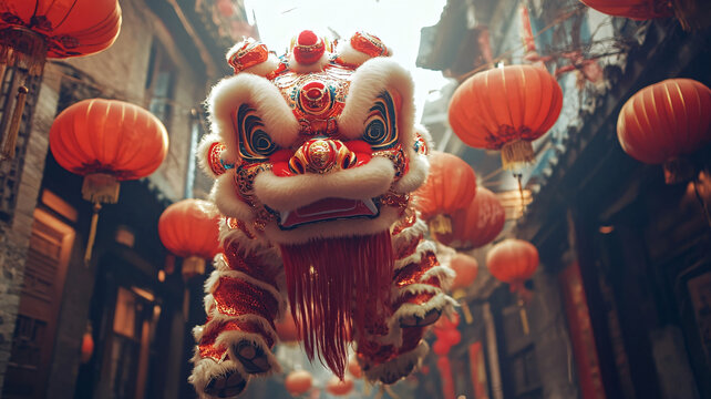 舞龍舞獅壁紙
