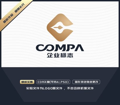 C字母LOGO設(shè)計