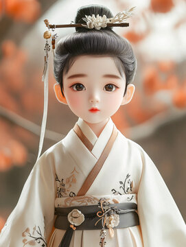 q版唐朝仕女