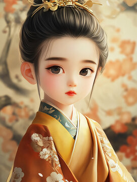 q版唐朝美女