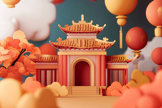 國潮小場景