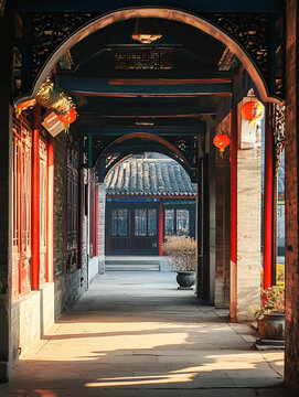 小院回廊