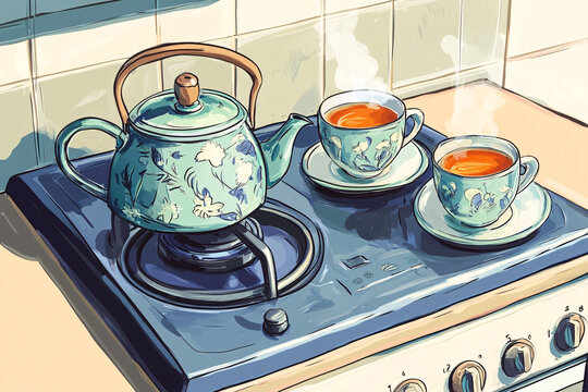 圍爐煮茶