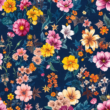 水彩繁花