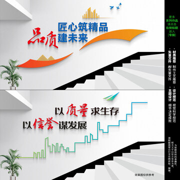建筑公司文化墻