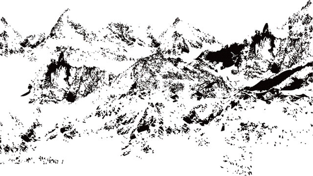 矢量山雪山AI和CDR均可打開