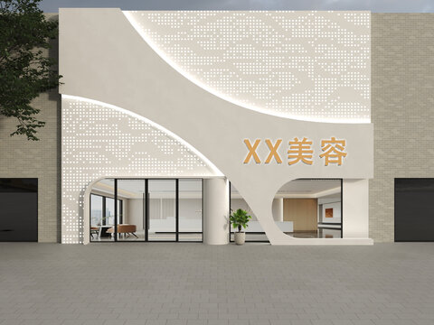 美容院門頭