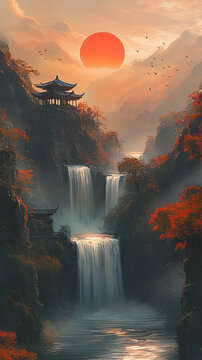 天界曉鐘風(fēng)景