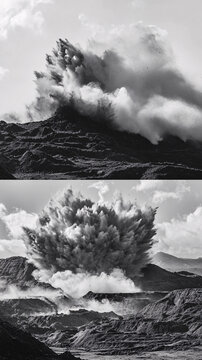 地質(zhì)運(yùn)動(dòng)火山噴發(fā)