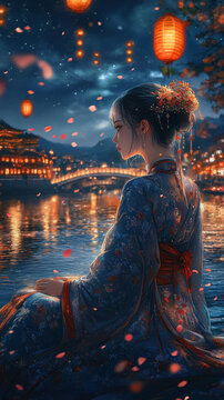 唯美國風(fēng)古風(fēng)美女圖