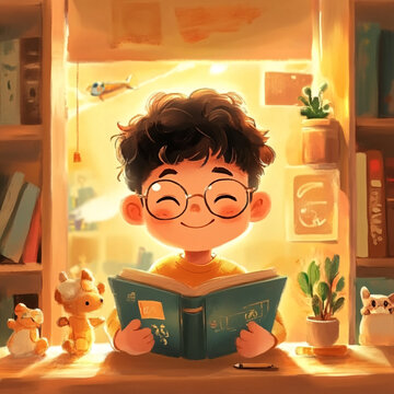 圖書館兒插