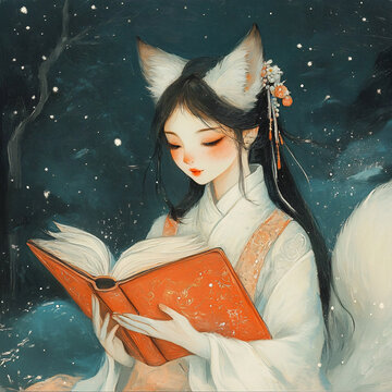 狐貍本子暖貼封面