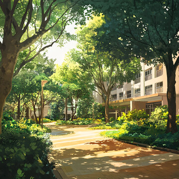 唯美校園
