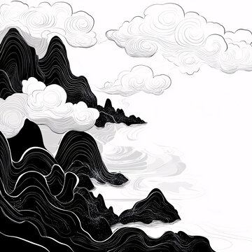 高端山水線包裝