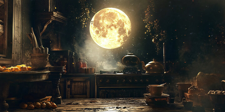 夢幻中秋節(jié)場景