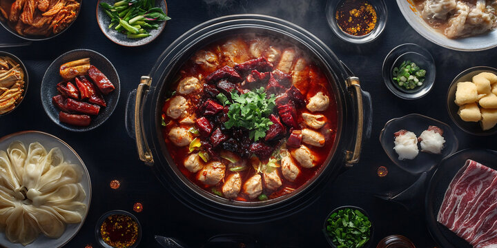 鴛鴦火鍋大合照