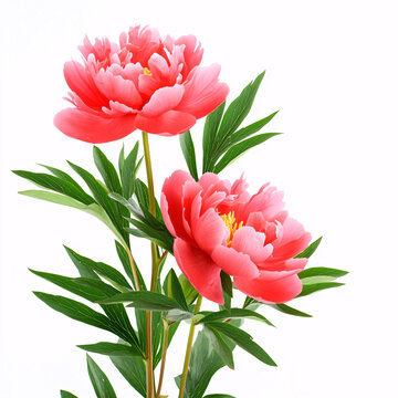 3d牡丹花