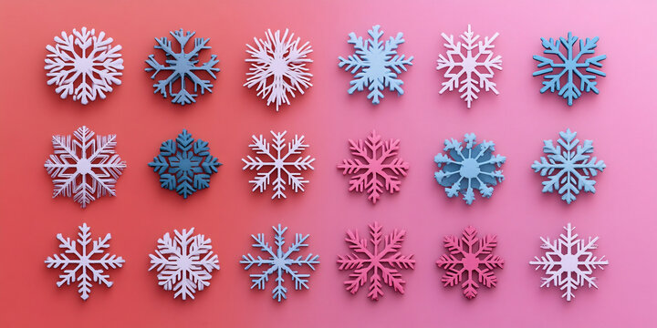 雪花效果圖
