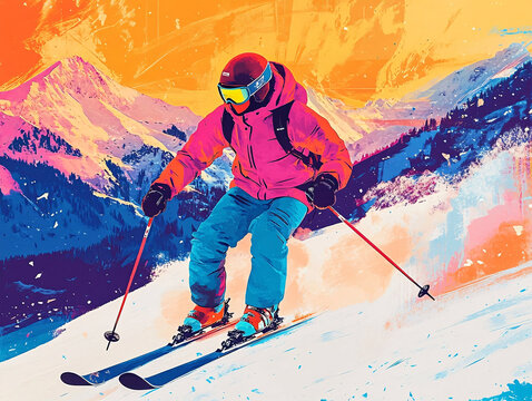滑雪運動戶外出