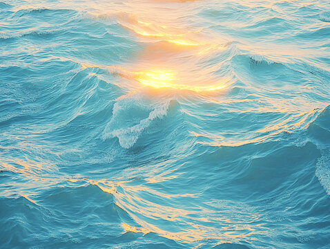 海洋日渲染