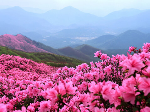 嶺上杜鵑