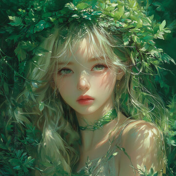 森系美少女