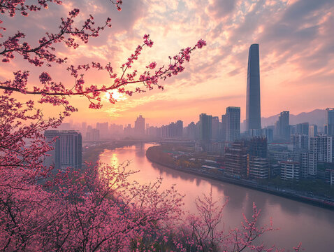 桃花城市