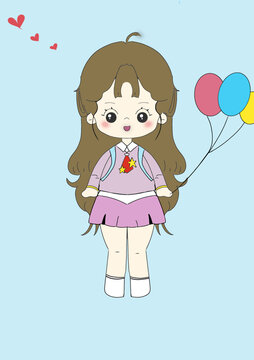 小女孩