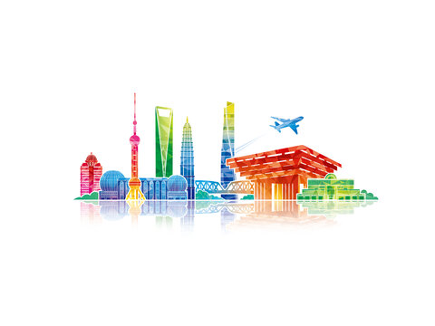 城市地標(biāo)上海