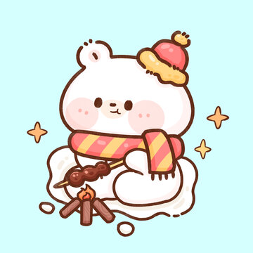 卡通小熊