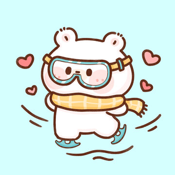 卡通小熊