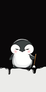 生氣的企鵝