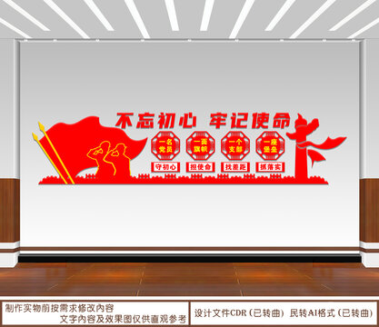 不忘初心牢記使命