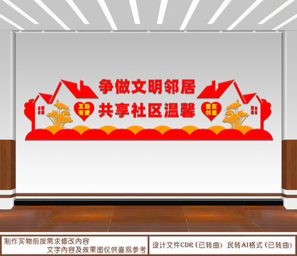 爭(zhēng)做文明鄰居