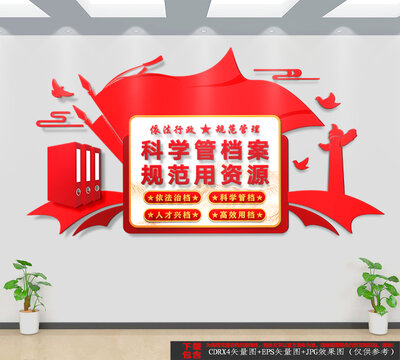 檔案室文化墻