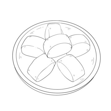 饅頭插畫(huà)