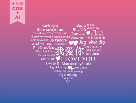 各國(guó)語(yǔ)言我愛(ài)你