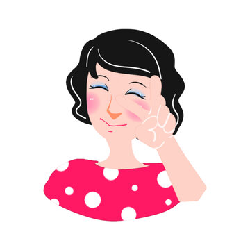 比耶女生