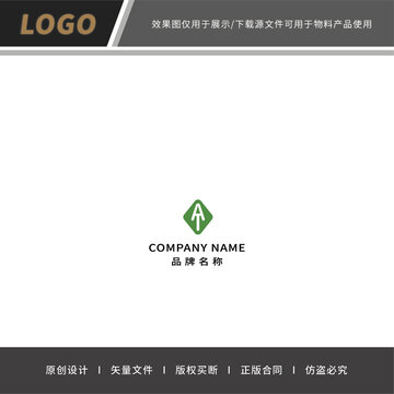 AT字母LOGO
