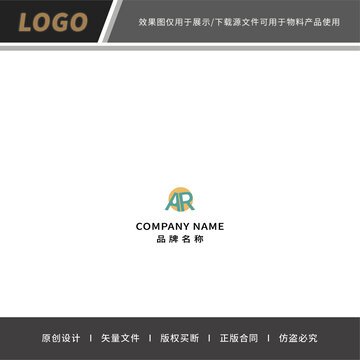 AR字母LOGO